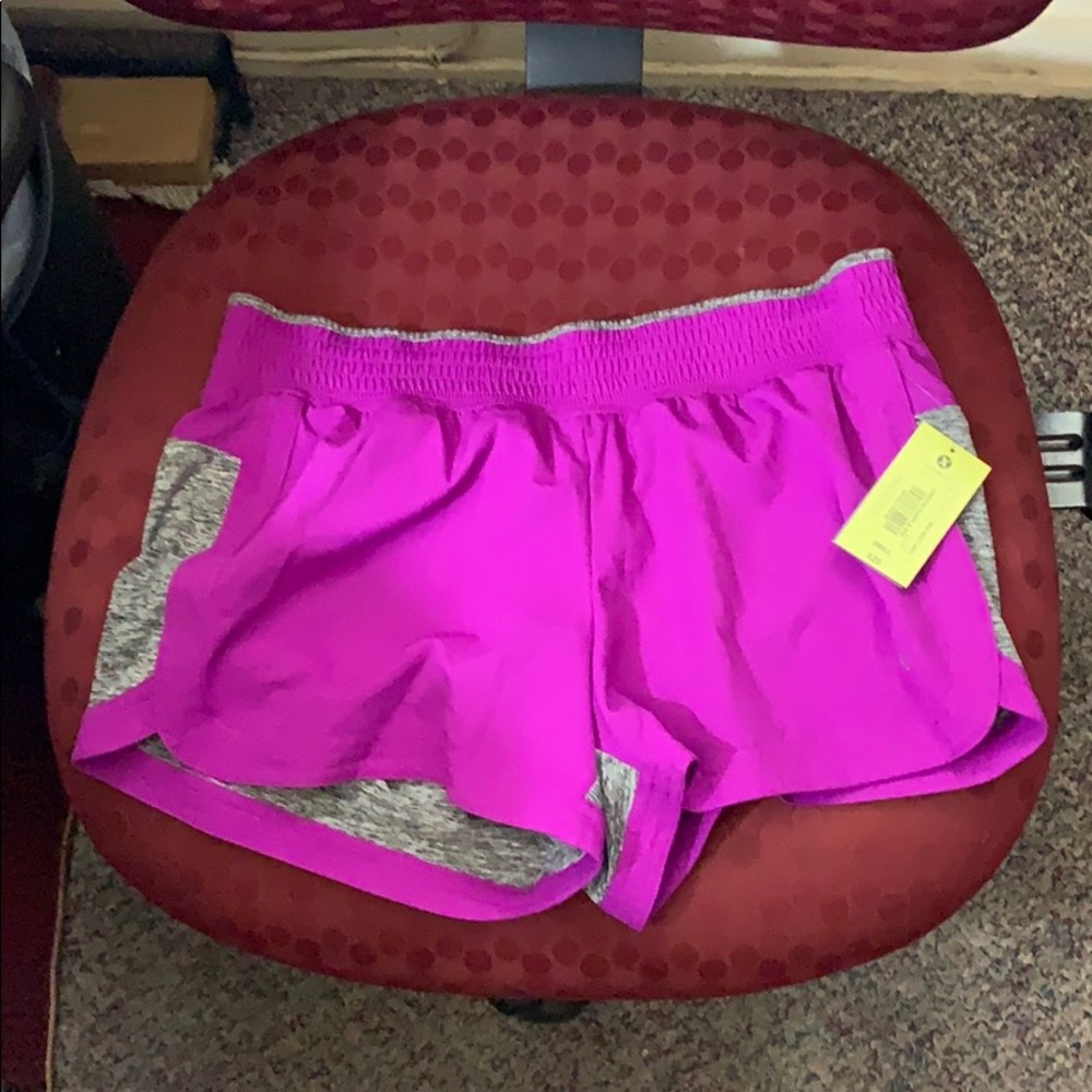 Athletic workout shorts